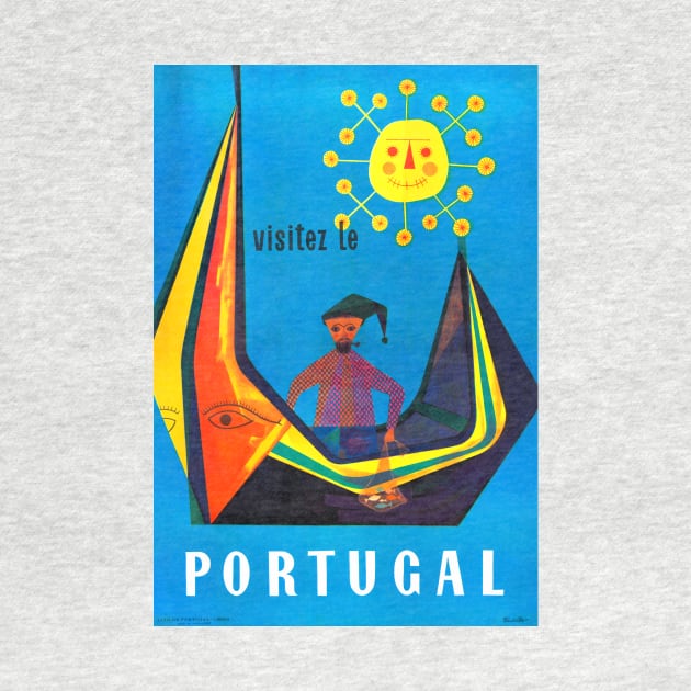 Vintage Travel Poster Portugal Visitez le portugal by vintagetreasure